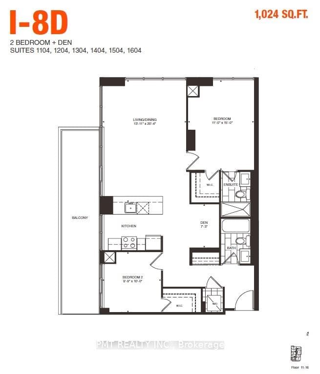 1603 Eglinton Avenue W 1304, Toronto, ON M6E 0A1