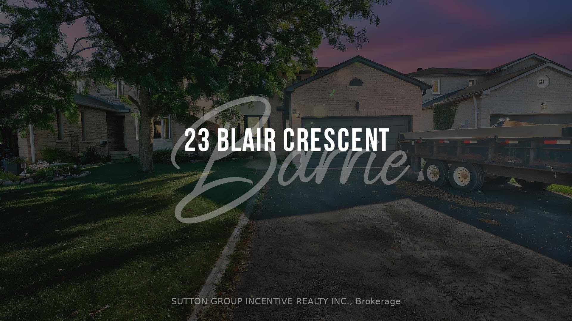 23 Blair Crescent, Barrie, ON L4M 5Y7