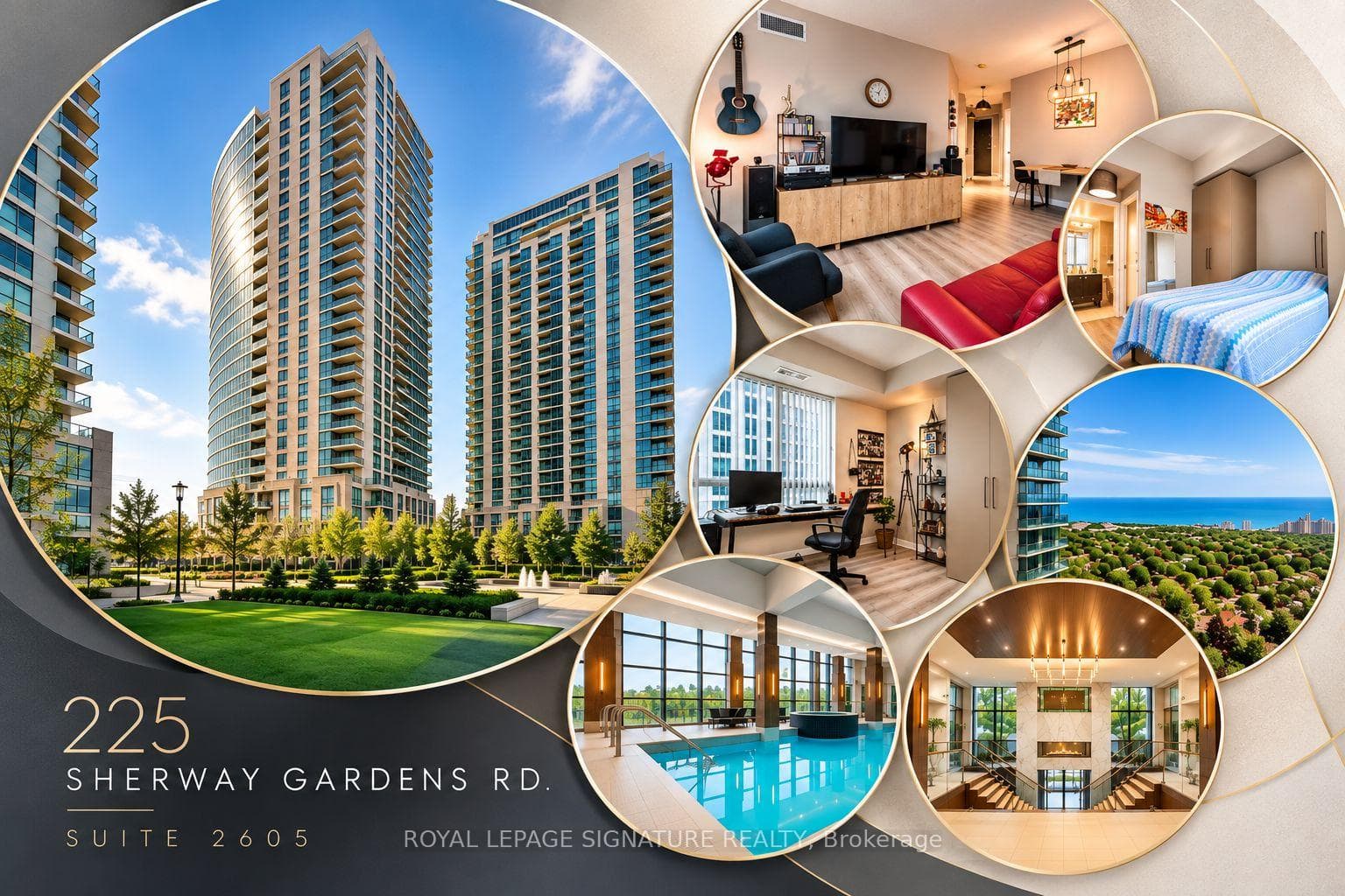 225 Sherway Gardens Road 2605, Toronto, ON M9C 0A3