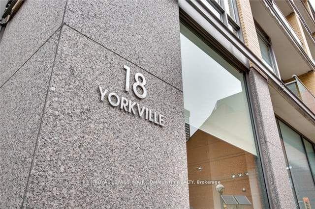 18 Yorkville Avenue 1801, Toronto, ON M4W 3Y8
